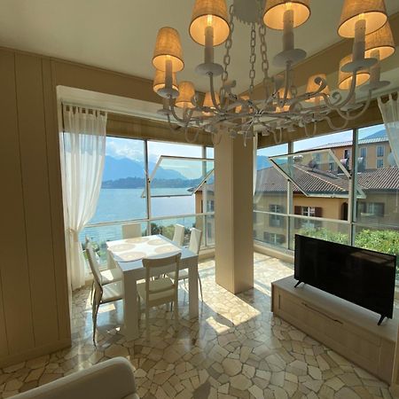 Como Lake Panorama Apartment Cadenabbia Bagian luar foto