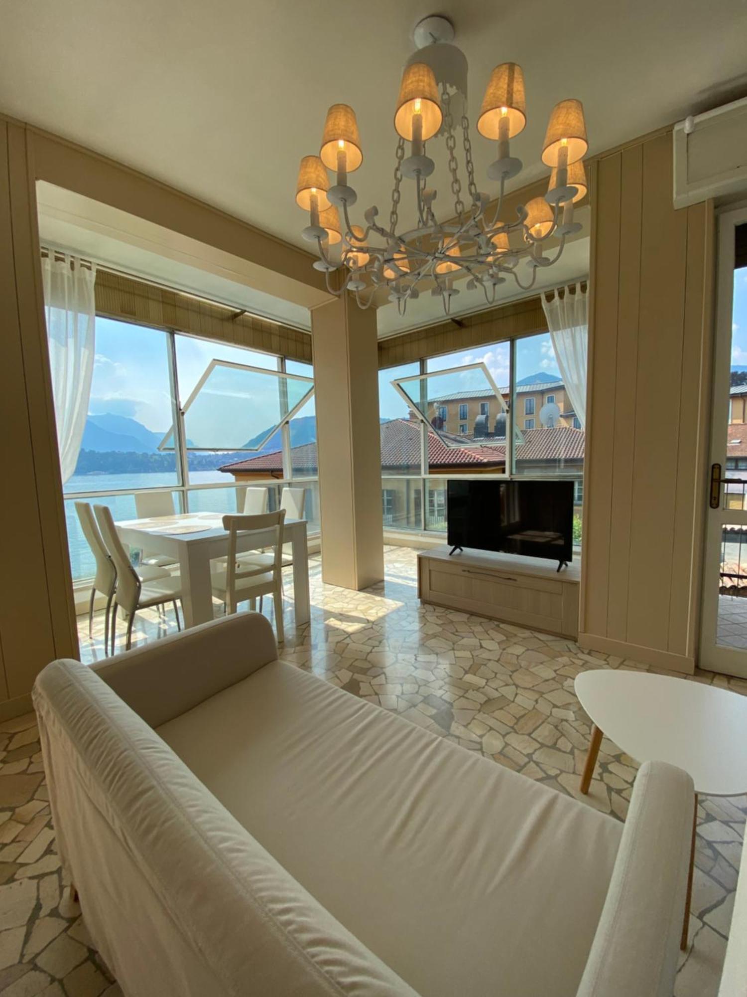 Como Lake Panorama Apartment Cadenabbia Bagian luar foto